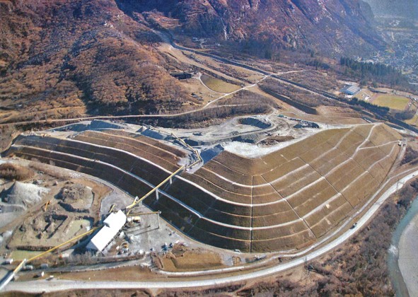 AlpTransit Gottardo - deposito buzza di Biasca, lotto 609
