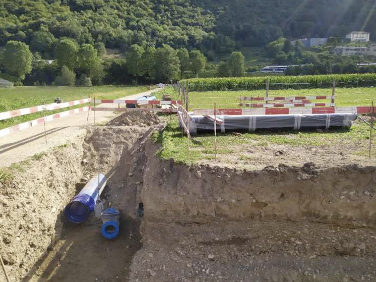 Consorzio Acquedotto Regionale Mendrisiotto (ARM) - Acquedotto a lago - Tratta Prati Maggi