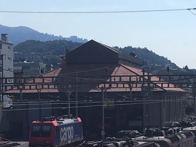 FFS - Ristrutturazione del tetto dell'officina locomotive a Chiasso