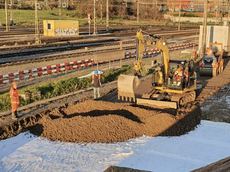 FFS - Chiasso - Prolungo strada, nuova piazza di giro, nuova cabina tecnica e nuova vasca di ritenzione