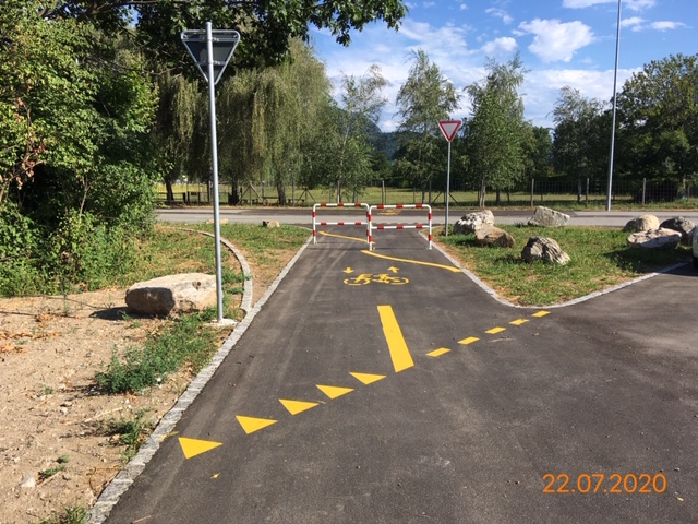 Nuova ciclopista Coldrerio/Novazzano